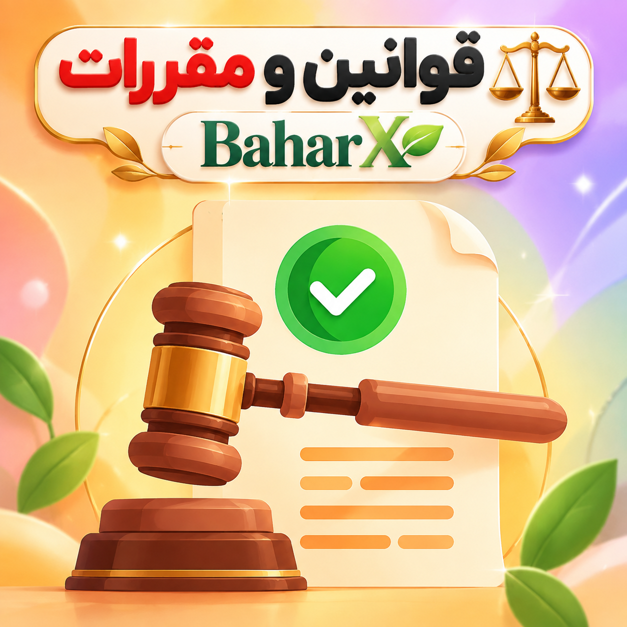 قوانین و مقررات 💫 BaharX