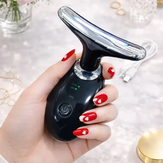ماساژور لیفت صورت وگردن(LED)دار