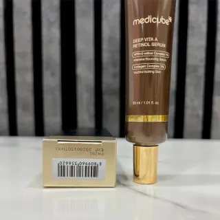 سرم رتینول مدی کیوب مدل Retinol serum Deep vita A حجم 30 میل