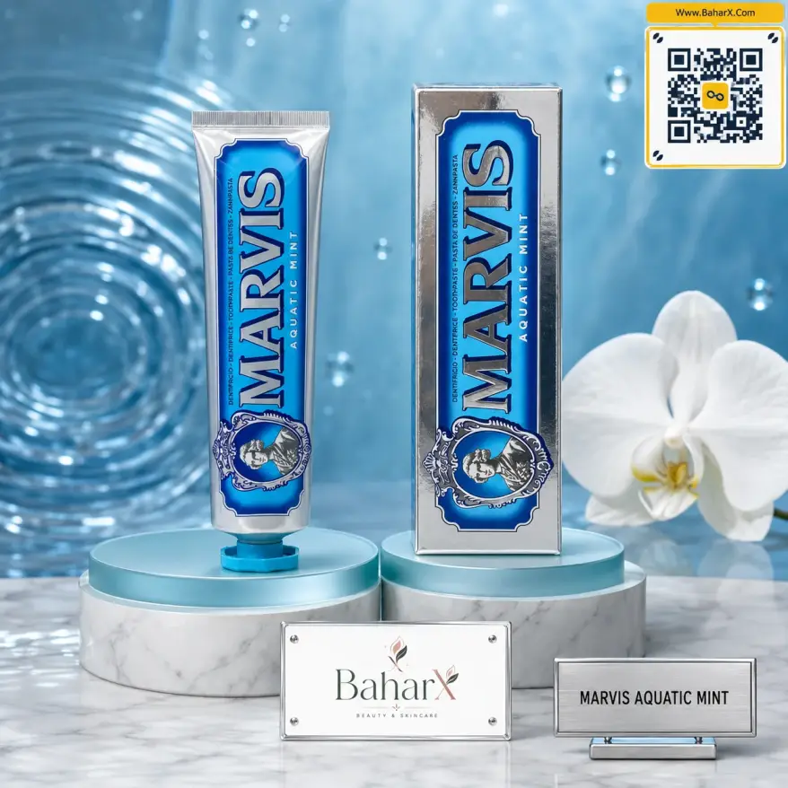 خرید خمیر دندان سفید کننده مارویس Whitening Mint 75ml