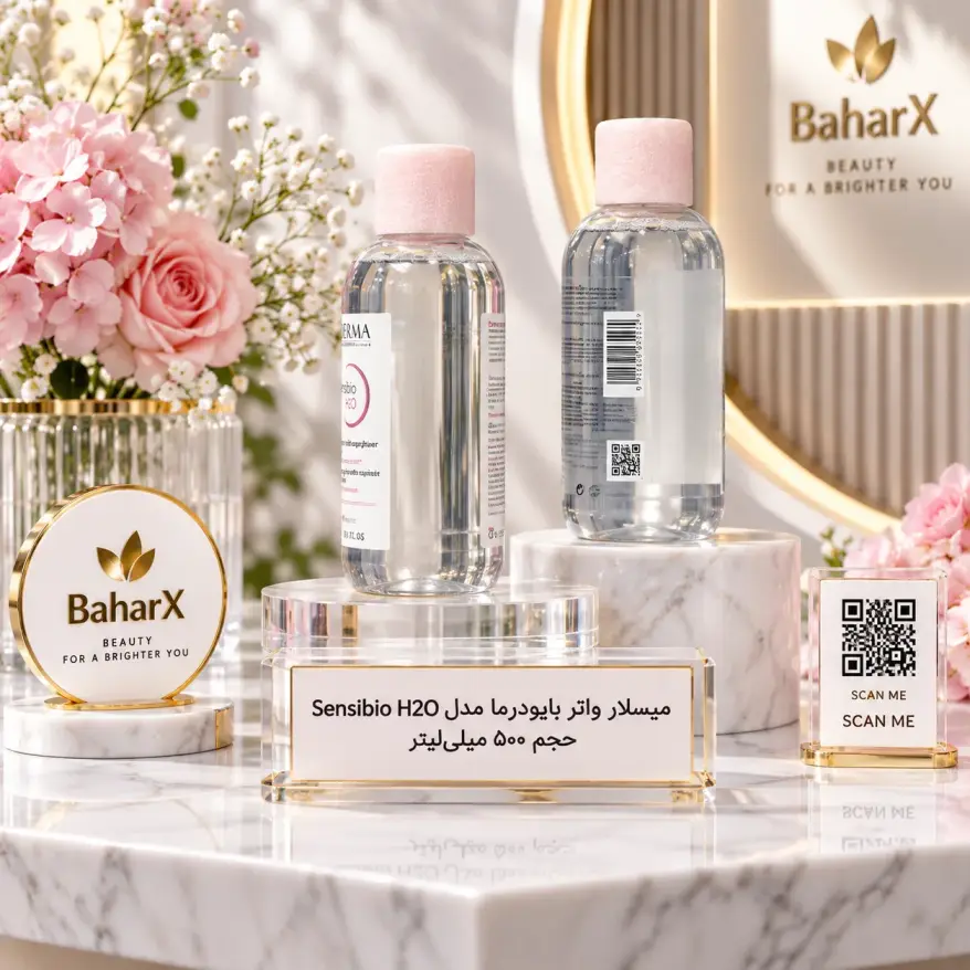 میسلار واتر بایودرما مدل Sensibio H2O حجم 500 میلی‌لیتر