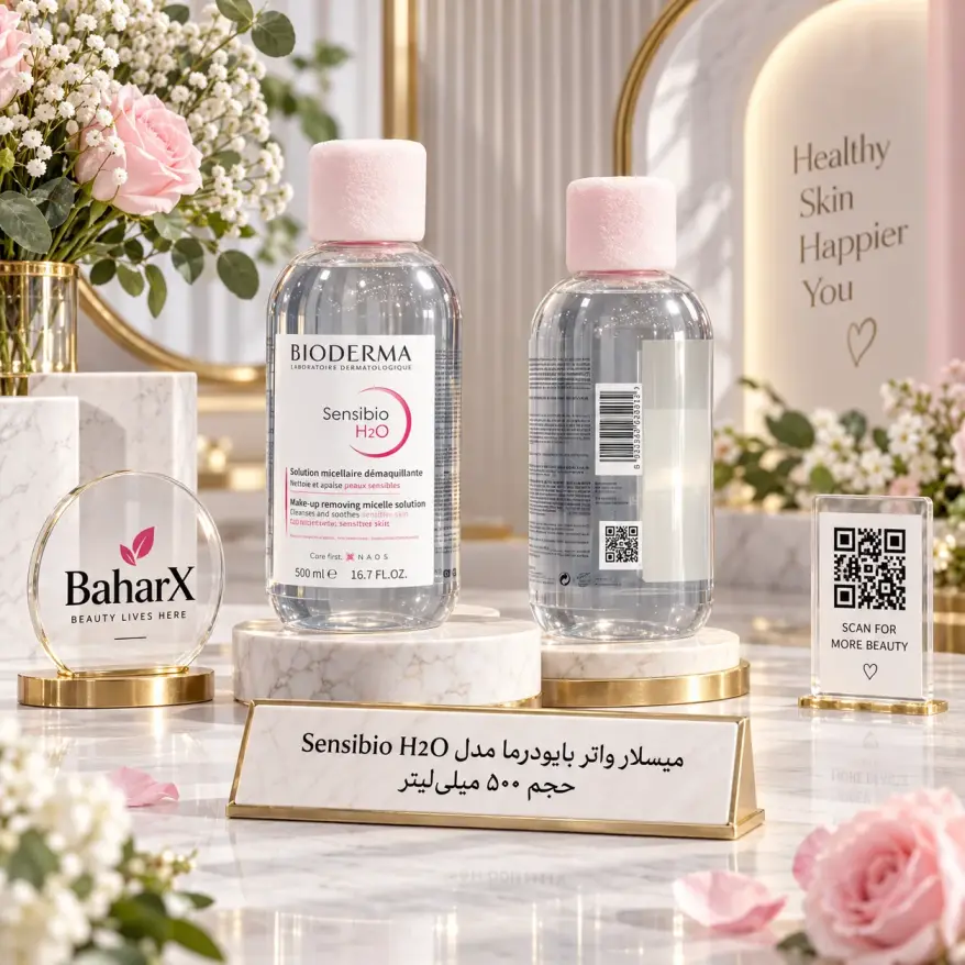میسلار واتر بایودرما مدل Sensibio H2O حجم 500 میلی‌لیتر