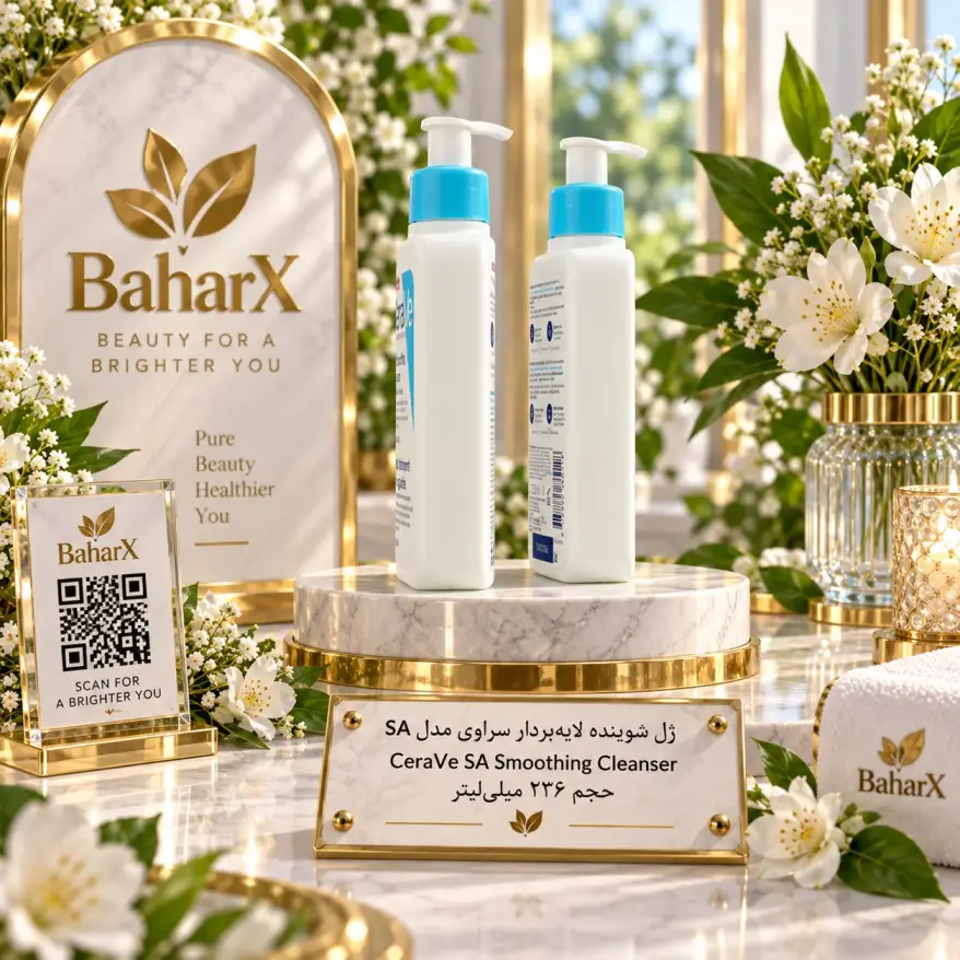 ژل شوینده اس‌ای سراوی مدل SA Smoothing Cleanser | نسخه اصلی و کاملاً متفاوت با کیفیت بازار