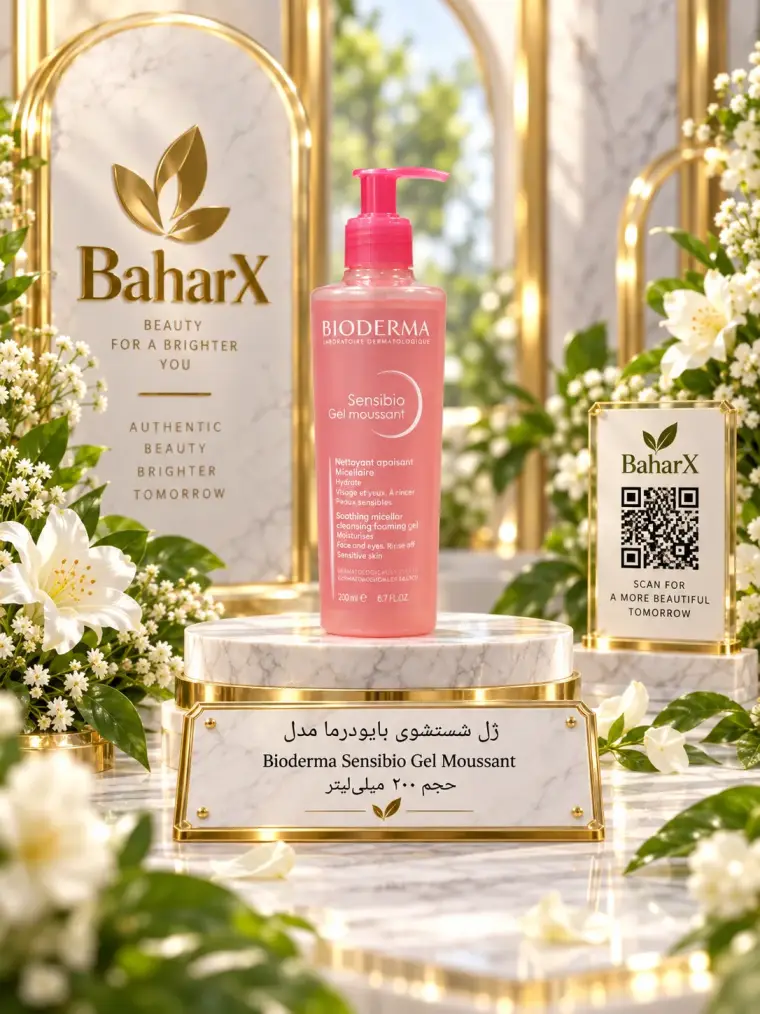 ژل شستشوی بایودرما مدل Sensibio Gel Moussant