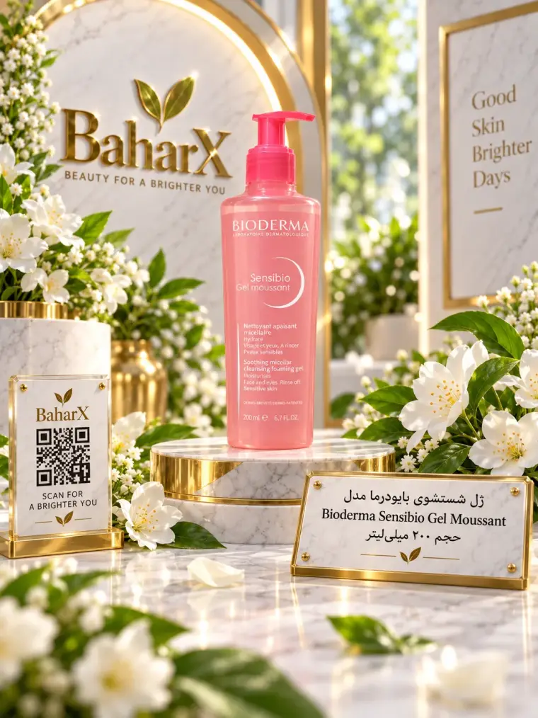 ژل شستشوی بایودرما مدل Sensibio Gel Moussant