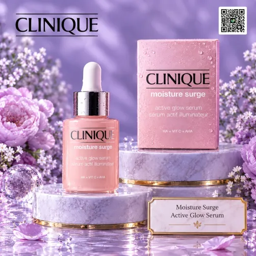 سرم آبرسان کلینیک مدل Moisture Surge Active Glow Serum